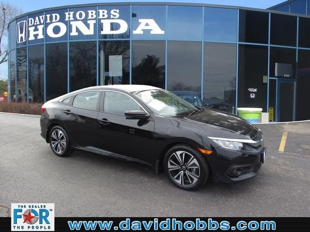 Certified Pre Owned 2017 Honda Civic Ex T Sedan In Glendale P8024